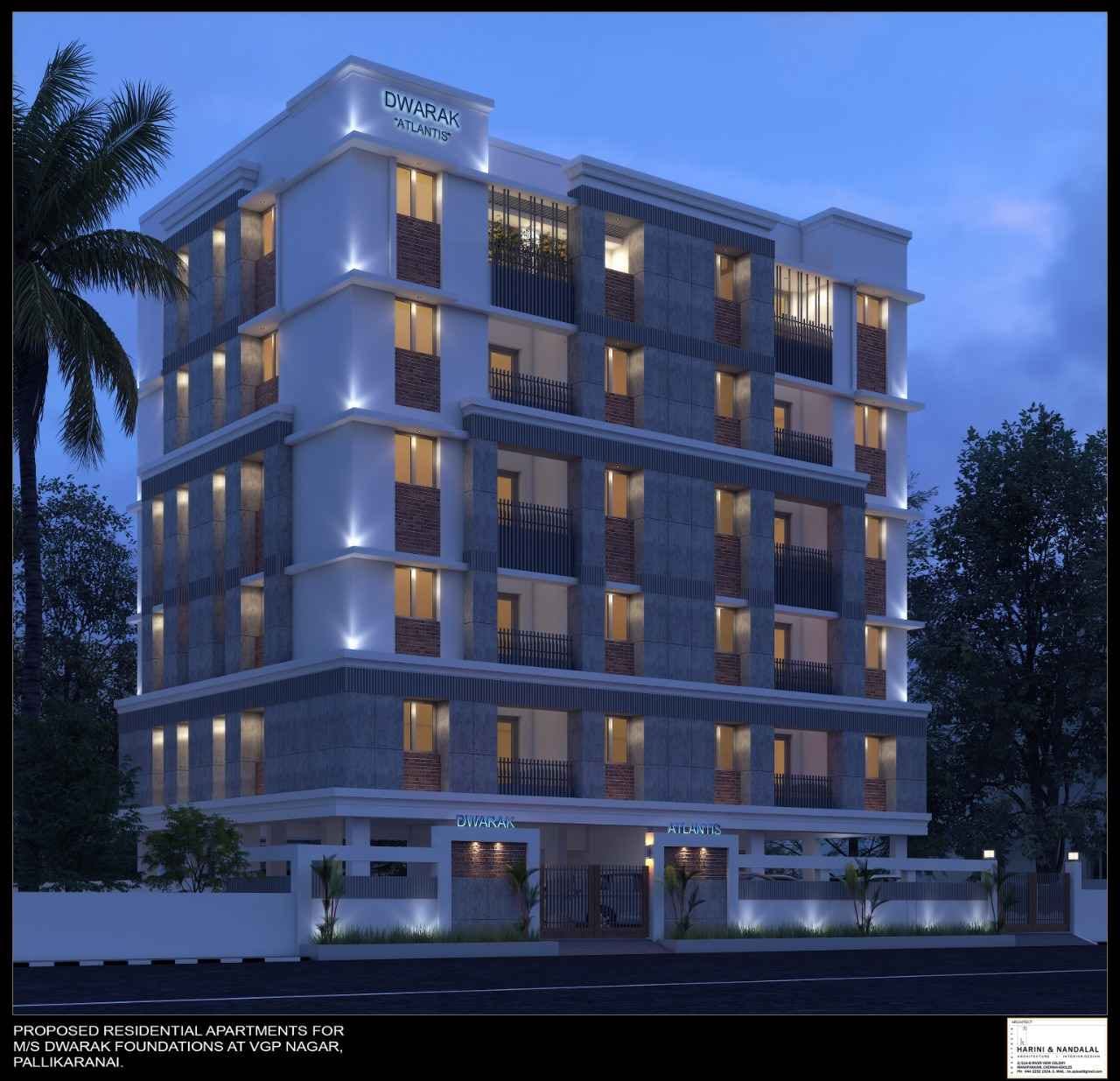 Architectural view of Dwarak Atlantis
