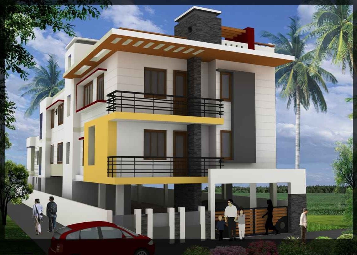 Front elevation of Dwarak Sushruth